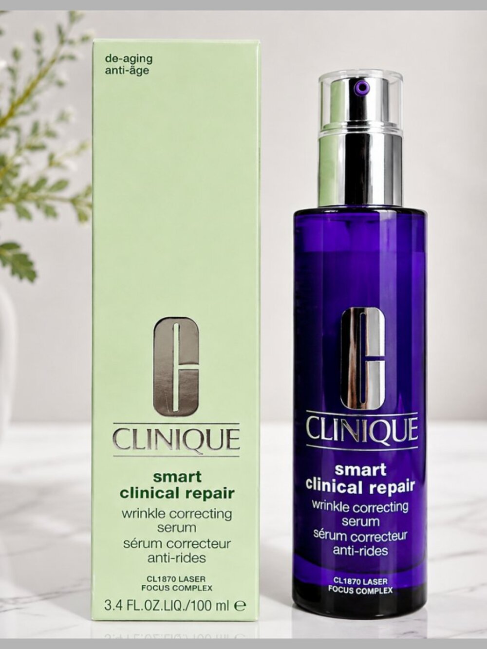 Clinique Smart Clinical Repair™ Wrinkle Correcting Serum – 3.4 fl oz / 100 ml